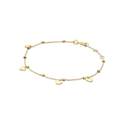 Bracelet Jackie Gold Coeurs en or jaune