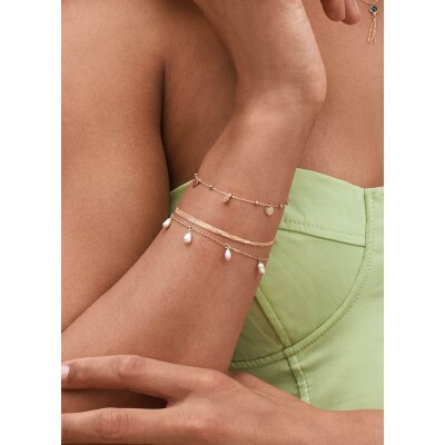 Bracelet Jackie Gold Coeurs en or jaune