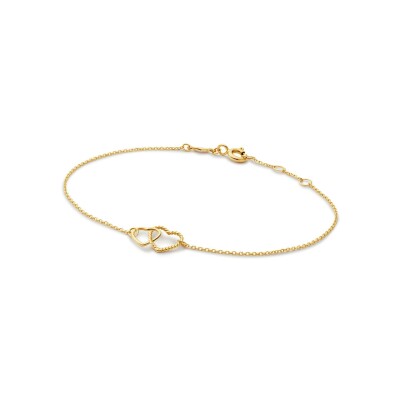 Bracelet Jackie Gold Connected Love en or jaune