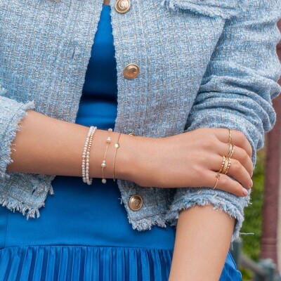 Bracelet Jackie Gold Amsterdam en or jaune