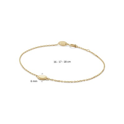 Bracelet Jackie Gold Amsterdam en or jaune