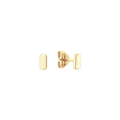 Boucles d'oreilles clous Jackie Gold Vivaldi en or jaune