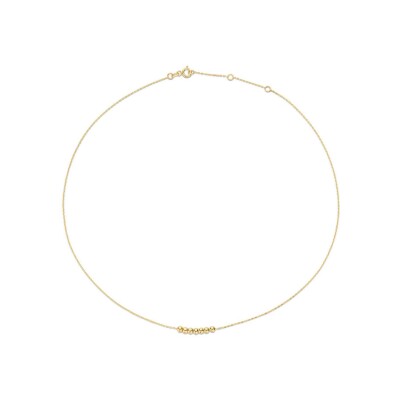 Collier Jackie Gold Mini billes en or jaune
