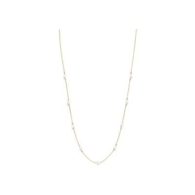 Collier Jackie Gold Perles Amalfitaines en or jaune et perles d'eau douce