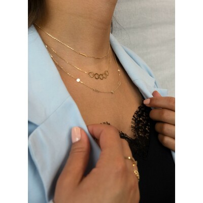 Collier Jackie Gold Beaux Arts en or jaune