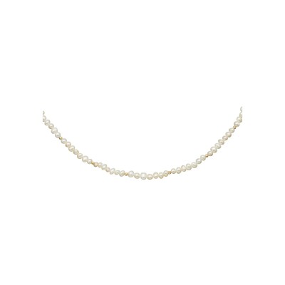 Collier Jackie Gold potion de perles en or jaune et perles de culture