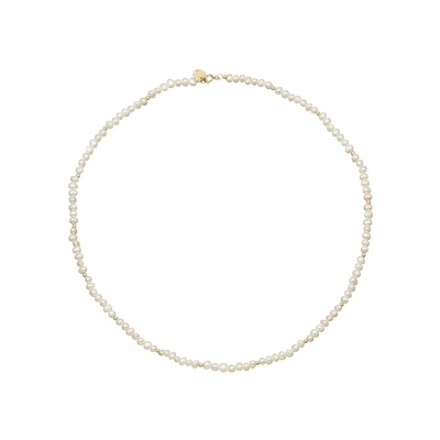 Collier Jackie Gold potion de perles en or jaune et perles de culture