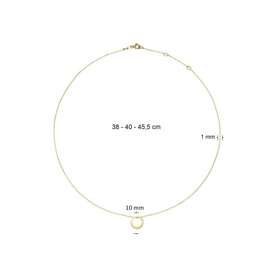 Collier Jackie Gold Girare en or jaune