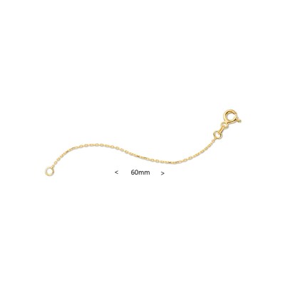 Collier Jackie Gold Ralonge de collier en or jaune