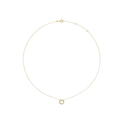 Collier Jackie Gold chaine Monaco en or jaune