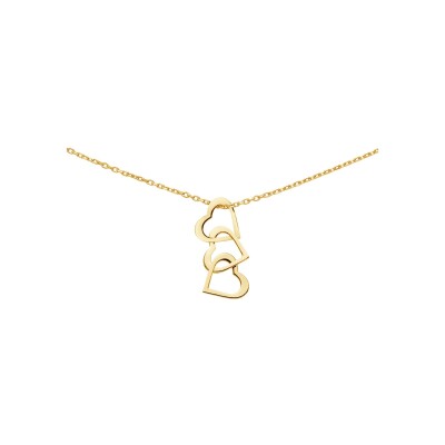 Collier Jackie Gold Moving LOVE à maillons en or jaune