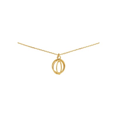 Collier Jackie Gold Spindle en or jaune
