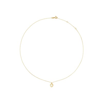 Collier Jackie Gold Spindle en or jaune