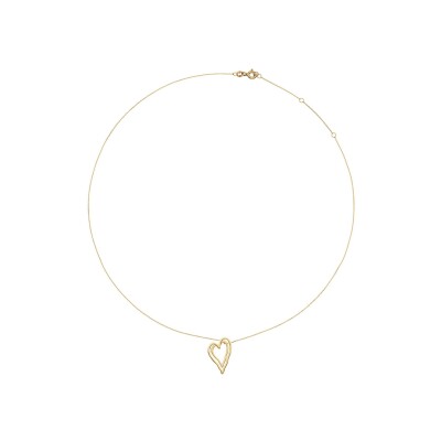 Collier Jackie Gold Cheers to Love en or jaune