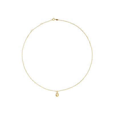 Collier Jackie Gold Amstel en or jaune et citrine