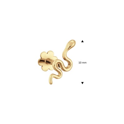 Piercing Jackie Gold Serpent en or jaune