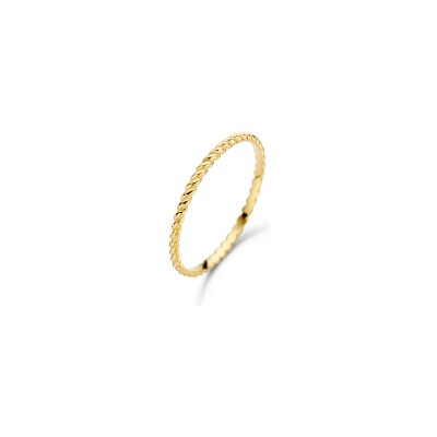 Bague Jackie Gold Torsadée en or jaune