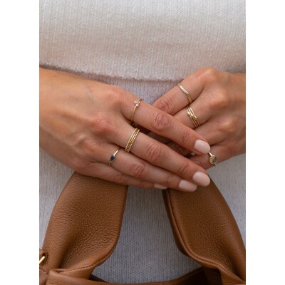 Bague Jackie Gold Windsor en or jaune