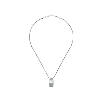 Collier Maserati Iconic en acier PVD