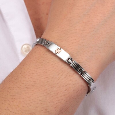 Bracelet Maserati Iconic en acier