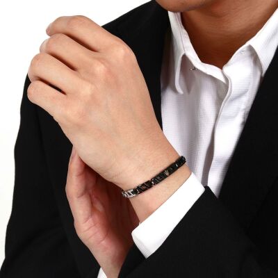 Bracelet Maserati Iconic en acier