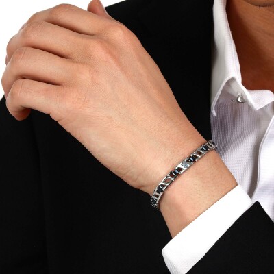 Bracelet Maserati Iconic en acier