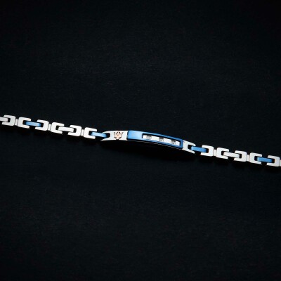 Bracelet Maserati Diamonds en acier et diamant
