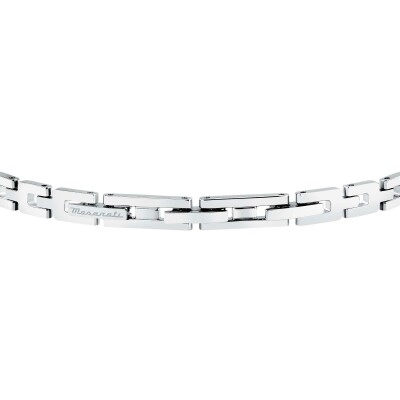 Bracelet Maserati Diamonds en acier et diamant