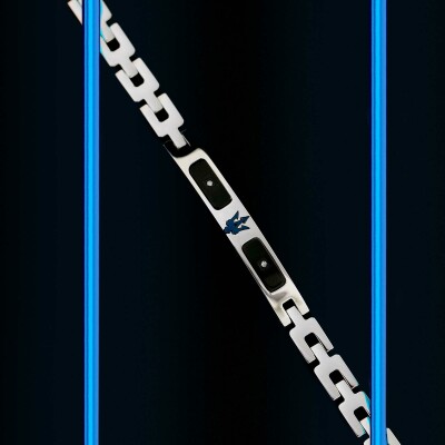 Bracelet Maserati Diamonds en acier et diamant