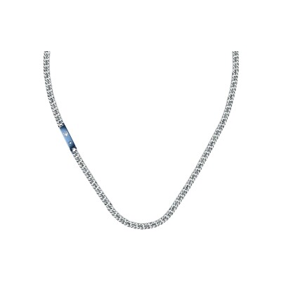 Collier Maserati Diamonds en acier pvd et diamant