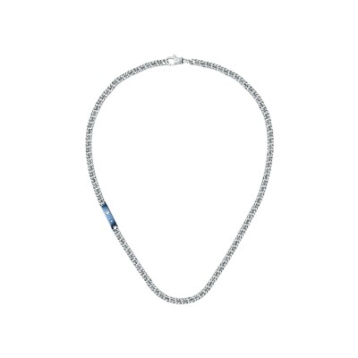 Collier Maserati Diamonds en acier pvd et diamant