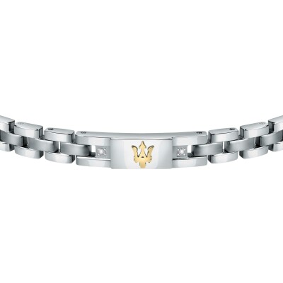 Bracelet Maserati Diamonds en acier pvd et diamant