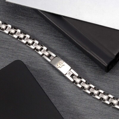 Bracelet Maserati Diamonds en acier pvd et diamant