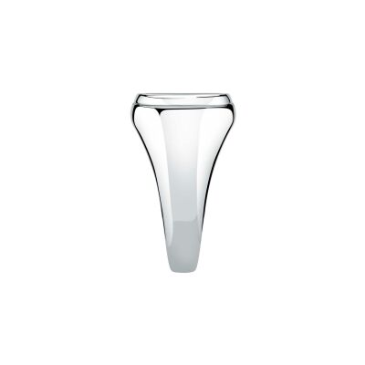 Bague Maserati Iconic en acier et email, taille 61