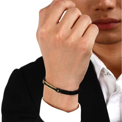 Bracelet Maserati Ceramic en acier et céramique