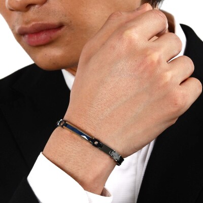 Bracelet Maserati Ceramic en acier et céramique