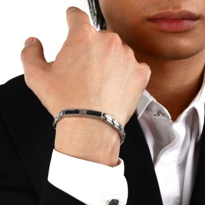 Bracelet Maserati Ceramic en acier et céramique
