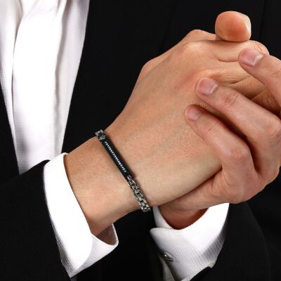 Bracelet Maserati Iconic en acier et cristal