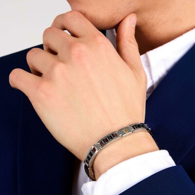 Bracelet Maserati Ceramic en acier et céramique