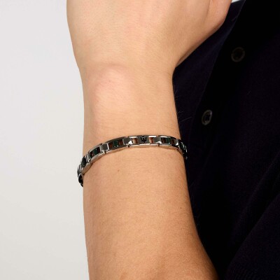 Bracelet Maserati Ceramic en acier et céramique