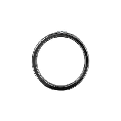 Bague Maserati Ceramic en acier et céramique, taille 63