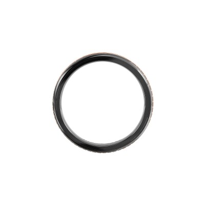 Bague Maserati Ceramic en acier et céramique, taille 63