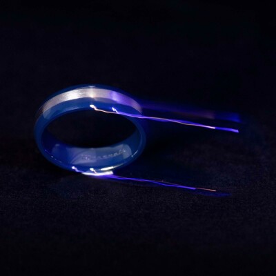 Bague Maserati Ceramic en acier et céramique, taille 65