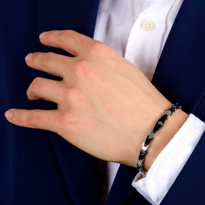 Bracelet Maserati Iconic en acier