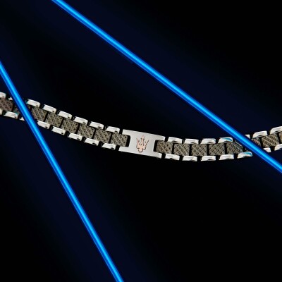 Bracelet Maserati Iconic en acier