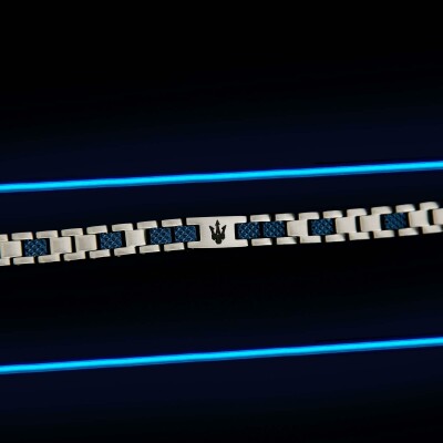 Bracelet Maserati Iconic en acier