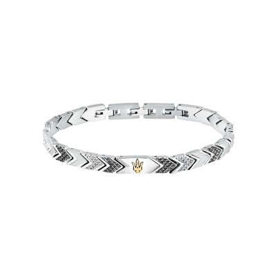 Bracelet Maserati Iconic en acier