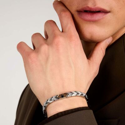 Bracelet Maserati Iconic en acier