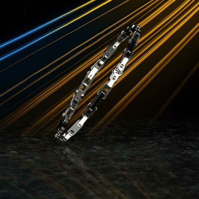 Bracelet Maserati Ceramic en acier et céramique