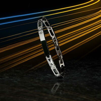 Bracelet Maserati Ceramic en acier et céramique